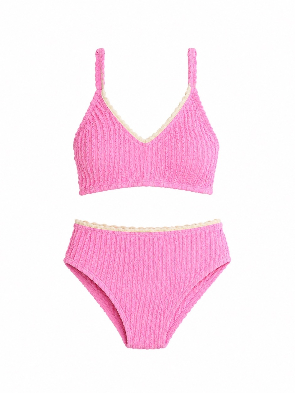 Art Class Girls Ribbed Two-Piece Bikini Set